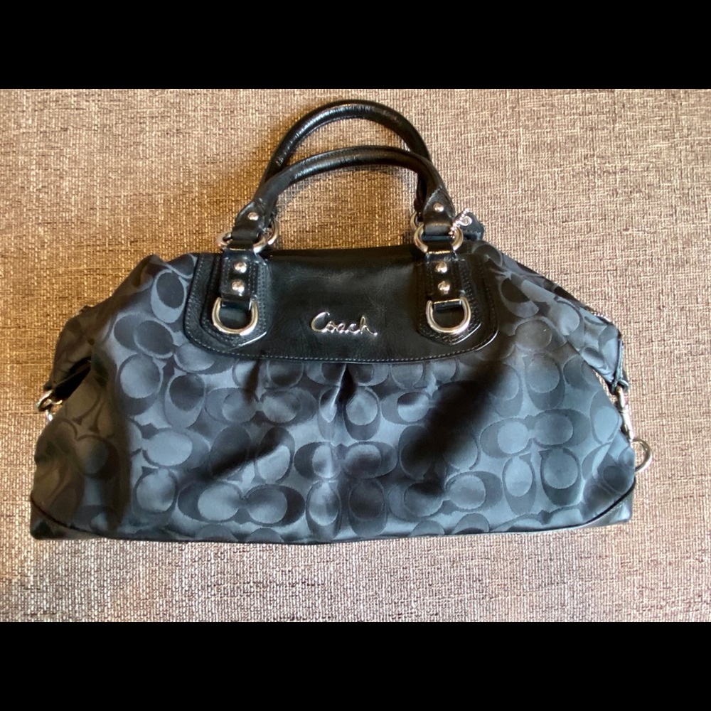 Black Coach Handbag